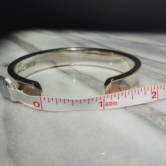 ✔SOLD Tiffany & Co. 1837 Silver 925 Cuff Bracelet - Picture 8 of 8